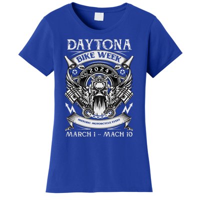 2024 Daytona Beach Bike Week Checkered Flag Women's T-Shirt