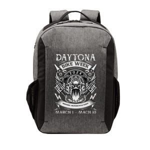 2024 Daytona Beach Bike Week Checkered Flag Vector Backpack