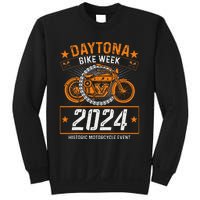 2024 Daytona Beach Bike Week Checkered Flag Sweatshirt