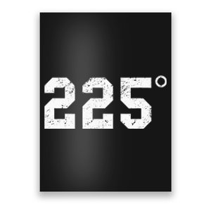 225 Degrees Bbq Grilling Smoking Meat Poster