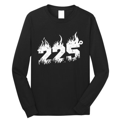 225 degrees Barbecue Grill and smoke Long Sleeve Shirt