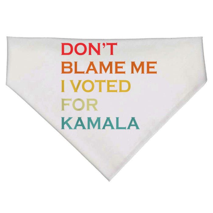 2024 Democrat Elections USA-Made Doggie Bandana