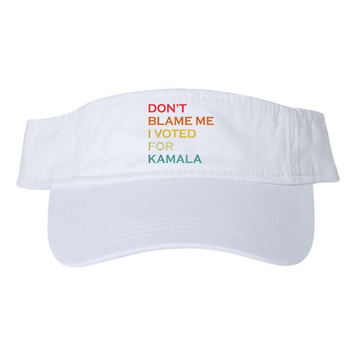 2024 Democrat Elections Valucap Bio-Washed Visor