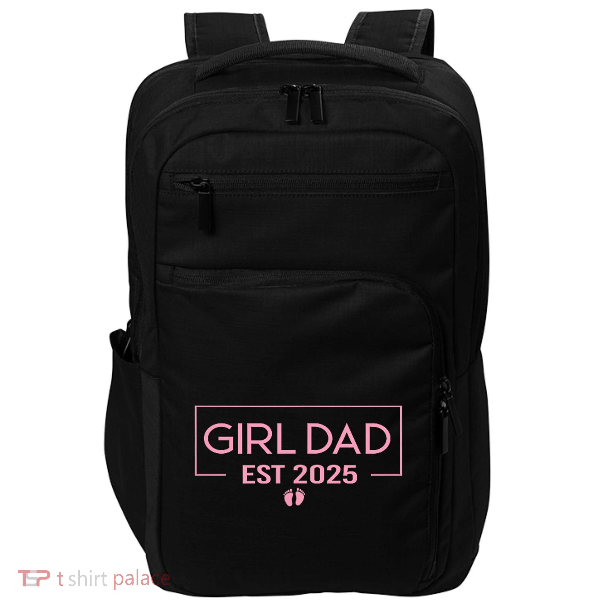 2025 Dad Father To Be 2025 Daddy Impact Tech Backpack
