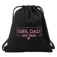 2025 Dad Father To Be 2025 Daddy Drawstring Bag