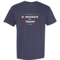 2024 Democrats For Trump Garment-Dyed Heavyweight T-Shirt