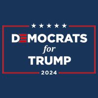 2024 Democrats For Trump Tie-Dye T-Shirt