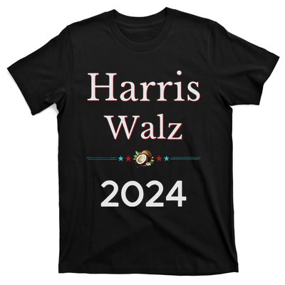 2024 Democratic Presidential Election Nominees Harris Walz T-Shirt