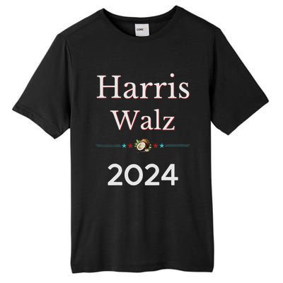 2024 Democratic Presidential Election Nominees Harris Walz Tall Fusion ChromaSoft Performance T-Shirt