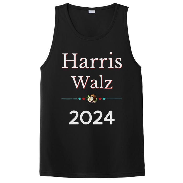 2024 Democratic Presidential Election Nominees Harris Walz PosiCharge Competitor Tank