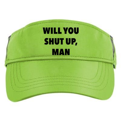 2020 Debate Quotes Will You Shut Up Bidenharris Funny Gift Adult Drive Performance Visor