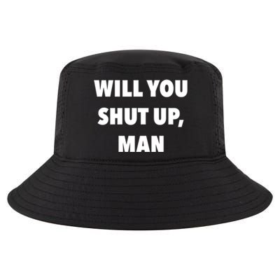 2020 Debate Quotes Will You Shut Up Bidenharris Funny Gift Cool Comfort Performance Bucket Hat