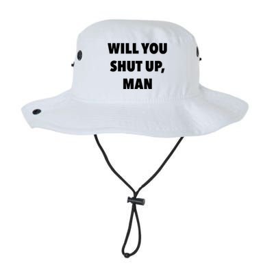 2020 Debate Quotes Will You Shut Up Bidenharris Funny Gift Legacy Cool Fit Booney Bucket Hat