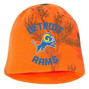 2022 Detroit Rams Football Champs Kati - Camo Knit Beanie