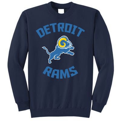 2022 Detroit Rams Football Champs Tall Sweatshirt