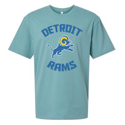 2022 Detroit Rams Football Champs Sueded Cloud Jersey T-Shirt