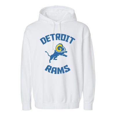 2022 Detroit Rams Football Champs Garment-Dyed Fleece Hoodie