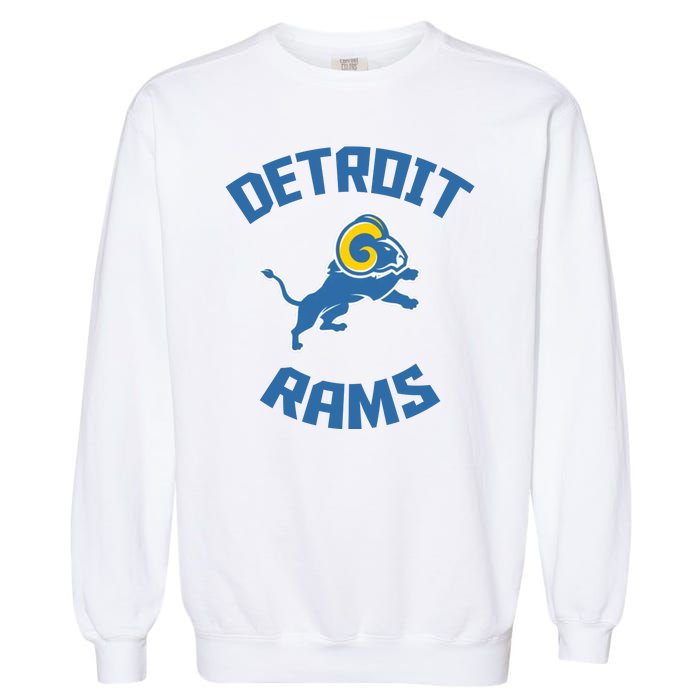 2022 Detroit Rams Football Champs Garment-Dyed Sweatshirt