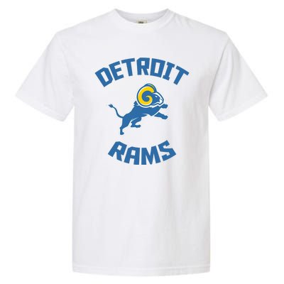 2022 Detroit Rams Football Champs Garment-Dyed Heavyweight T-Shirt