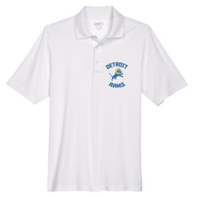 2022 Detroit Rams Football Champs Men's Origin Performance Piqué Polo