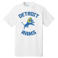 2022 Detroit Rams Football Champs Tall T-Shirt