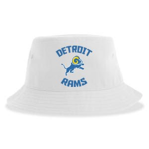 2022 Detroit Rams Football Champs Sustainable Bucket Hat