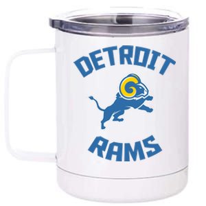 2022 Detroit Rams Football Champs 12 oz Stainless Steel Tumbler Cup