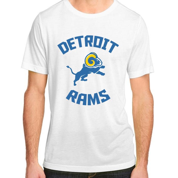 2022 Detroit Rams Football Champs Adult ChromaSoft Performance T-Shirt