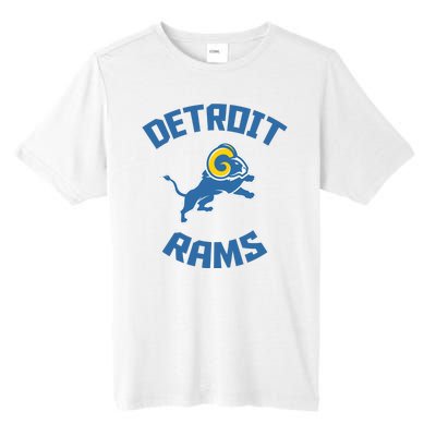 2022 Detroit Rams Football Champs Tall Fusion ChromaSoft Performance T-Shirt