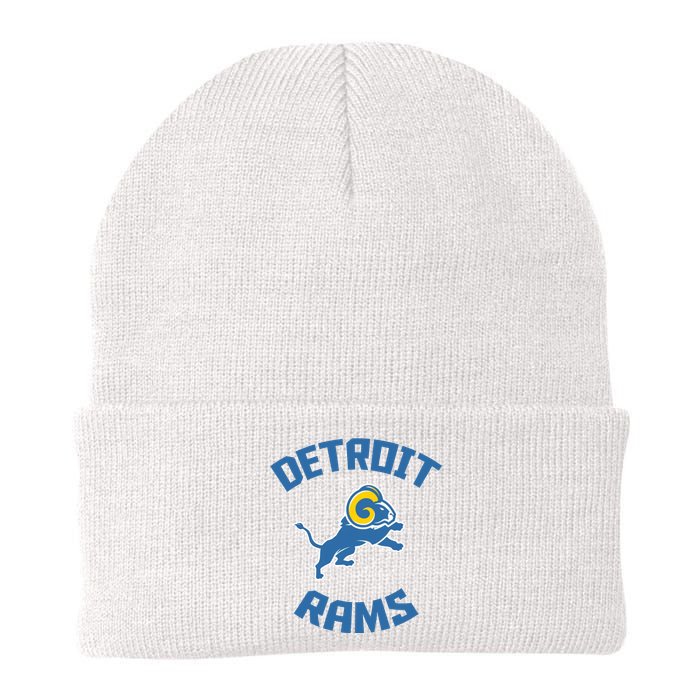 2022 Detroit Rams Football Champs Knit Cap Winter Beanie