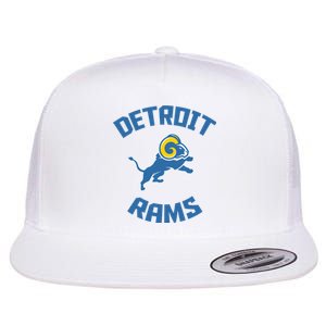 2022 Detroit Rams Football Champs Flat Bill Trucker Hat