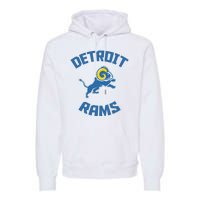 2022 Detroit Rams Football Champs Premium Hoodie