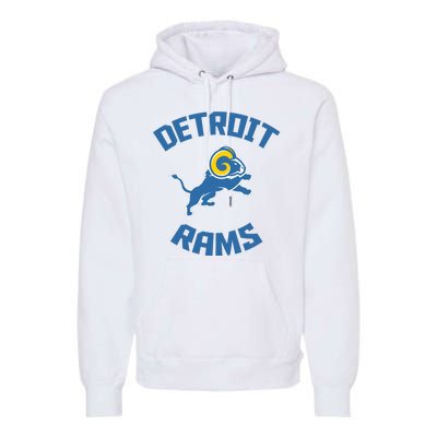 2022 Detroit Rams Football Champs Premium Hoodie