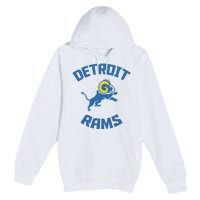 2022 Detroit Rams Football Champs Premium Pullover Hoodie