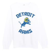 2022 Detroit Rams Football Champs Premium Crewneck Sweatshirt