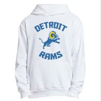 2022 Detroit Rams Football Champs Urban Pullover Hoodie