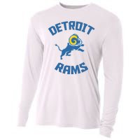 2022 Detroit Rams Football Champs Cooling Performance Long Sleeve Crew