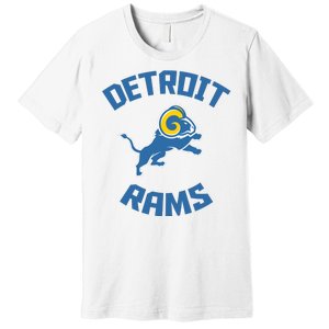 2022 Detroit Rams Football Champs Premium T-Shirt