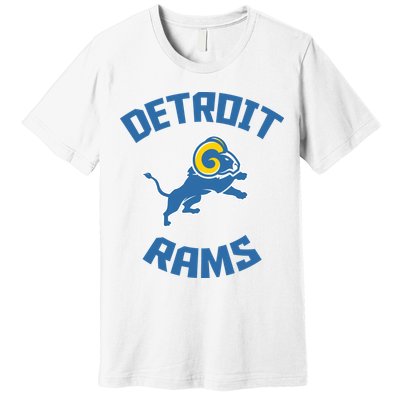 2022 Detroit Rams Football Champs Premium T-Shirt
