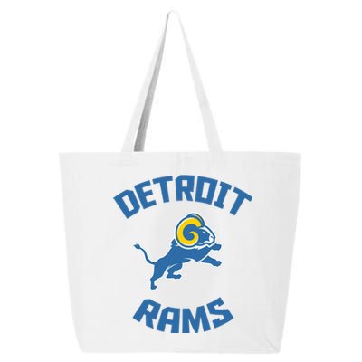 2022 Detroit Rams Football Champs 25L Jumbo Tote