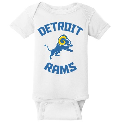 2022 Detroit Rams Football Champs Baby Bodysuit