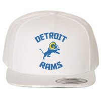 2022 Detroit Rams Football Champs Wool Snapback Cap