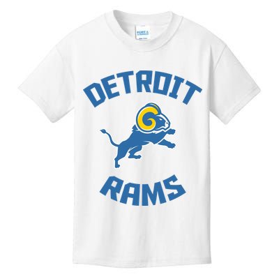 2022 Detroit Rams Football Champs Kids T-Shirt