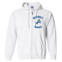 2022 Detroit Rams Football Champs Full Zip Hoodie