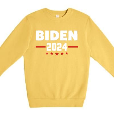 2024 Democrat Reelect Joe Biden Kamala Harris Premium Crewneck Sweatshirt