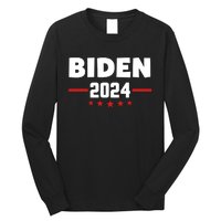 2024 Democrat Reelect Joe Biden Kamala Harris Long Sleeve Shirt