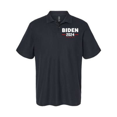 2024 Democrat Reelect Joe Biden Kamala Harris Softstyle Adult Sport Polo