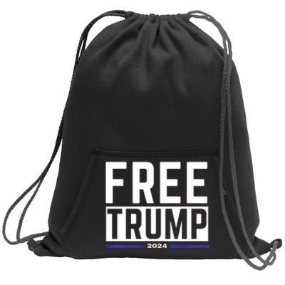 2024 Donald Trump Take America Back Election The Return Sweatshirt Cinch Pack Bag