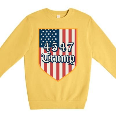 2024 Donald Trump Take America Back Election The Return Gift Premium Crewneck Sweatshirt