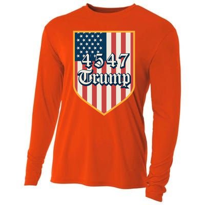 2024 Donald Trump Take America Back Election The Return Gift Cooling Performance Long Sleeve Crew